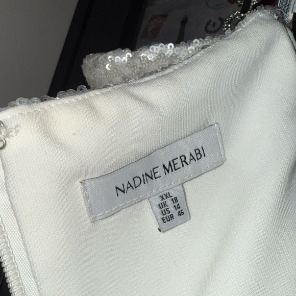 NADINE MERABI Nina Embellished Body-Con Cocktail Dress - Picture 10 of 11